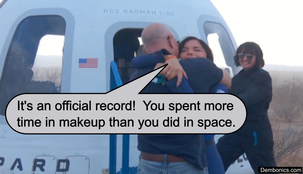 Blue Origin Publicity Launch